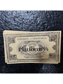 1pc Express Ticket - 943/257 Collectible Train Ticket - Movie & Anime Merchandise, Gold Foil Ticket - Cosplay Prop - Christmas, Birthday, New Year Gift
