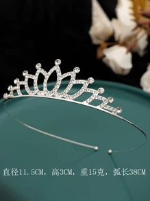 1 Piece/Fashionable Boy And Girl Crowns, Cute Headbands For Girls And Princesses, Children's Holiday Performance Hair Accessories, Bridal Crowns, Wedding Headpieces, The Best Birthday Gift For Beautiful Princesses, Anniversary Party Gifts, Holiday Gifts, Wedding Gifts, Holiday Gifts