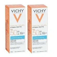 L'Oreal Kit 2un  Capital Soleil Hydra-Matte Protetor Solar Facial FPS50 30g - Branco - Visão 2