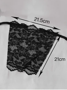 Women's Color Block Lace Bra Pad Bralette Accessories With Striped Pattern, Elegant Floral Anti-Glare Bra Pads - Fashionable & Comfortable Lingerie Enhancer, Lace Knitted Padding For Women, Women's Lingerie & Underwear Accessories