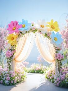 1 peça Flor de Crisântemo de Espuma Artificial para Decoração de Casamento, Festa, Evento, Buquês de Margaridas Falsas DIY, Painel de Bottom, Centro de Mesa, Arranjo de Mesa, Decoração de Outono