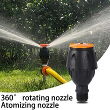 360° drehbare Rasensprinkler, einstellbare Höhe & 360° Reichweite - Großflächiger, robuster Metall-Handrasensprenger, tragbare Bewässerung für den Garten, ohne Stromanschluss