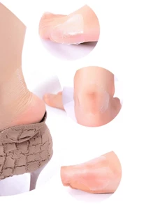 60 pièces Protecteurs de talon en gel, coussinets adhésifs anti-ampoules pour doublures de talon, autocollants pour chaussures, soulagement de la douleur et coussin de protection pour les soins des pieds