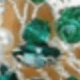 Peine de pelo verde