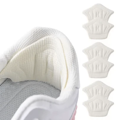3/1 Pair Adjustable Anti-Slip, Anti-Wear Shoe Heel Grips, Invisible High Heel Pads, Fit For Sports Shoes And Boots, Prevent Heel Slippage Foot Care