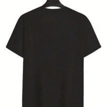 Anti Trump T Shirts Cardigan Red Mountain T Shirt  Cartoon Print F Low - Cost Crew Neck Moisture Wicking T Shirt For Runners - Fixes Sweat - Soaked Shirts - Dry Perforwomance - Black - View 3