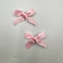 18 pezzi Fiocchi per capelli rosa per donne, Nastri per capelli, Piccoli fermagli per capelli, Piccoli fermagli per capelli in raso, Mini fiocchi, Barrette per capelli, Accessori per capelli per donne e ragazze, Mollette, Articoli scolastici