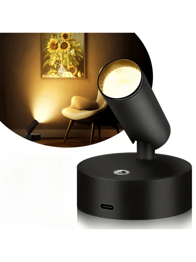 Sc inavian Wand Lamp, Touch Dimming, Bedroom Light, Creative Atmosphere Temperatures Adjustable, Tool Free Installation, Living Room, Hallway, Dining Table, Holiday view 6