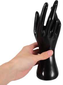 Black Hand Jewelry Holder Stand - Gothic Hand Sculpture Decor For Vanity/Bedroom, Boho Home Accessories