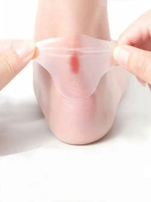 60 pièces Protecteurs de talon en gel, coussinets adhésifs anti-ampoules pour doublures de talon, autocollants pour chaussures, soulagement de la douleur et coussin de protection pour les soins des pieds