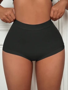 2pcs High Waist Seamless Abdominal Control Shaping Panties, Women Underwear And Lingerie - Multicolor - View 4