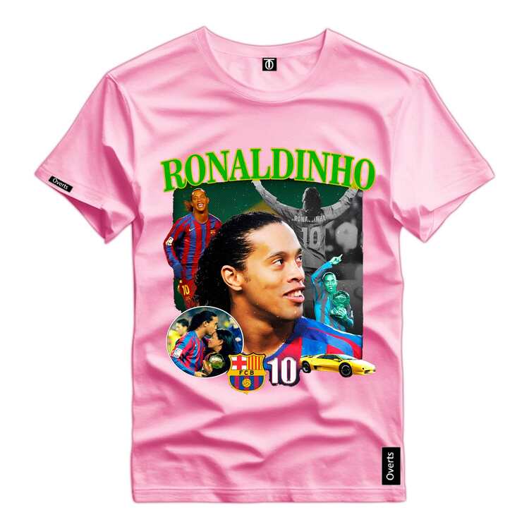 Camisa Esportiva Masculina Jogador Futebol Ronaldinho Gaúcho