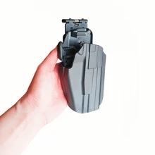 1 件塑料快速释放 579 枪套、胸前和腰部挂钩，适用于 M92、P226 和多种型号