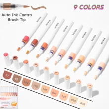 ROSYMENG 9/162 Colors Acrylic Paint Markers, Acrylic Art Permanent Markers Pen, Acrylic Marker For Rock Canvas Wood Glass Fabric Painting Coloring Pen