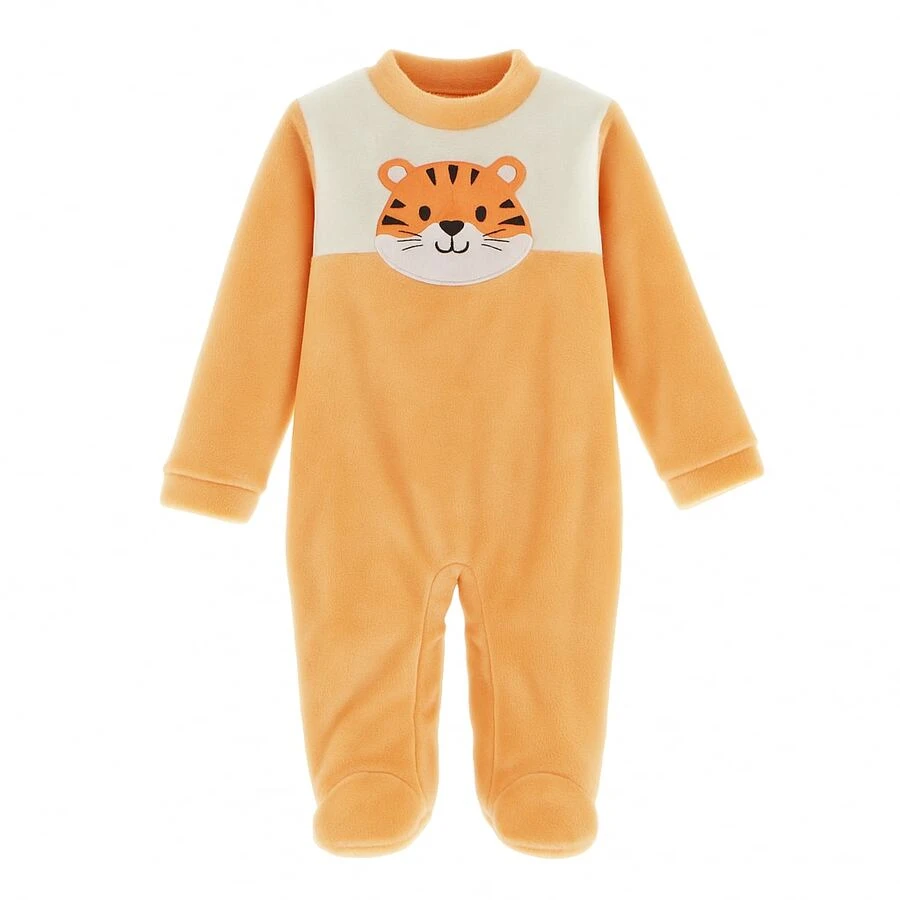Mameluco para Bebe color Amarillo 3722 Tallas 0 a 2 Años - Naranja - Ver 1