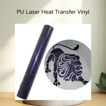 Black Heat Transfer Vinyl (HTV) Rolls - Easy To Cut & For Heat Vinyl Design On All Cutter Machines