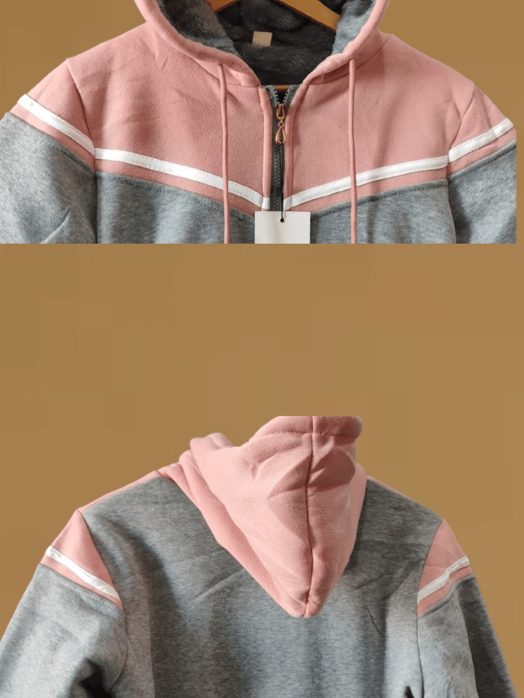 Moletom Feminino Confortável e Estiloso | Para o Dia a Dia e Momentos Relax - Fúcsia - Visão 3