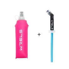 WRELS 1pc 150ml/250ml/500ml Foldable Soft Drinking Bottle,Pink Camping Hiking Marathon Running Silicone Bite Valve Portable Water Bottle - Multicolor - View 15