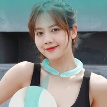 1pc Cooling Neck Wrap, Summer Outdoor Sports Sweat Absorption Cooling Band - View 2