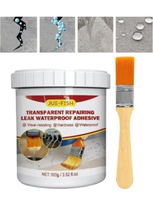 100g Transparent Waterproof Sealant - Waterproof Insulating Sealant, Super Strong Adhesive Sealant, Invisible Waterproof Leak Sealer For Cracks And Leaks (Random Shipment Of New & Old Models)