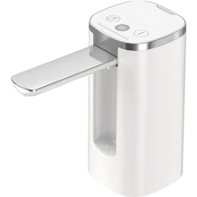 Pompa elettrica d'acqua portatile e pieghevole, con flusso regolabile - ricaricabile USB, batteria al litio 1200mAh, adatta per uso domestico, regalo perfetto per vacanze o San Valentino, dispenser d'acqua domestico | Design della pompa moderno | Pompa ricaricabile USB