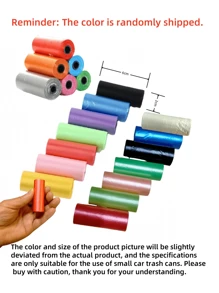 1 pieza Papelera de coche con tapa, disponible en 4 colores (negro, azul, blanco, rosa), mini papelera a prueba de fugas con tapa de apertura a presión, apta para coche, oficina, cocina, dormitorio, excelente como regalo para mujer