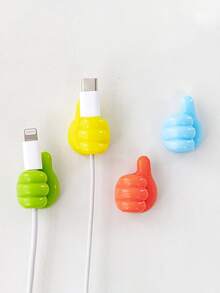 100/50/30/20/15/10/8/3/1 Ganchos para dedos pulgares para almacenamiento de cables, almacenamiento de cables de datos, dispositivo de fijación de cables de carga, ganchos de goma resistentes a los arañazos y no porosos, ganchos de goma para cables de datos, ganchos pequeños para dedos pulgares, ganchos de goma sin perforación para fijación de cables de carga en escritorios de oficina y dormitorios (no se recomienda colgar objetos pesados)