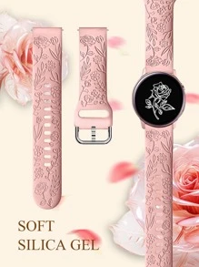 3 Pcs Compatible With Samsung Galaxy Watch 7/6/5/4 40Mm 44Mm/ Classic Strap 43Mm 47Mm Seamless Strap, 20Mm Super Soft Silicone Sports Replacement Strap Compatible With Samsung Strap, Suitable For Both Men And Women (Without Watch)