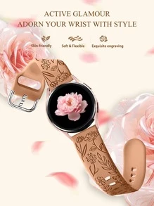 3 Pcs Compatible With Samsung Galaxy Watch 7/6/5/4 40Mm 44Mm/ Classic Strap 43Mm 47Mm Seamless Strap, 20Mm Super Soft Silicone Sports Replacement Strap Compatible With Samsung Strap, Suitable For Both Men And Women (Without Watch)