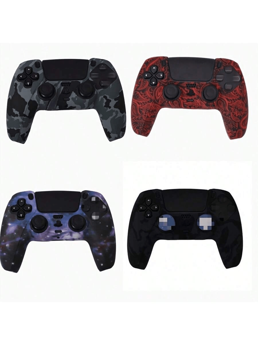 غطاء تحكم P5 قطعة واحدة، طباعة بالتحويل المائي، تصميم أسمك لتجربة لعب محسنة، خيارات لون 4