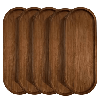 A Wooden Tray, Acacia Wooden Tray, Small Bathroom Washing Rack Tray, Multi-Functional Bathroom Storage Tray, Kitchen Washing Counter Decorative Tray, Soap Dispenser Tray - High-Quality Wooden Tray, Bathroom, Kitchen, Workbench, Bath Water Container, Sink