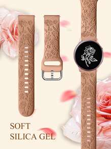 3 Pcs Compatible With Samsung Galaxy Watch 7/6/5/4 40Mm 44Mm/ Classic Strap 43Mm 47Mm Seamless Strap, 20Mm Super Soft Silicone Sports Replacement Strap Compatible With Samsung Strap, Suitable For Both Men And Women (Without Watch)