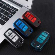 Hộp đựng chìa khóa cao cấp unisex hiệu POLO, dành cho Tiguan, Passat B5/B6/B7, Golf 6, Jetta MK6, Octavia. - Khóa da - Xem 11