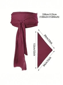 2 peças de bandana pirata de Halloween, chapéu, acessórios, cinto de pirata medieval, fantasia macia, conjunto de acessórios de fantasia licenciado pela Sanrio