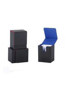 库存直销便捷皮革竖插强磁高品质卡夹星球卡PT评级卡砖盒 - 彩色 - 查看 4