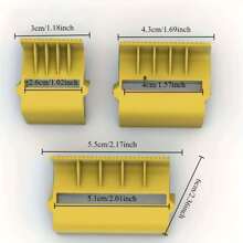 3 Pcs/Set Tape Dispenser Tape Divider To Improve Working Efficiency, Small Tape Cutter, Painting Accessory Tape Erase