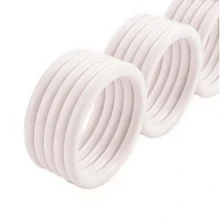 2pcs/1 pieza Gancho circular blanco a medias para bufandas, estante de almacenamiento múltiple para bufandas, adecuado para armarios, estante de almacenamiento de accesorios duradero, se puede usar para colgar cinturones y corbatas, ideal para armarios y accesorios, también adecuado para tendederos y cuerdas para ropa. - Multicolor - Ver 7