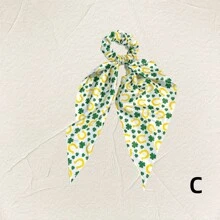 1 Stück Elegantes süßes Haarclip Set mit Sonnenblumen-, Gänseblümchen- und Bienen-Motiv aus Satinschleife, Haaraccessoire für Pferdeschwanz, Sommerlicher Hawaii-Strand-Stil Haarschmuck