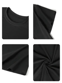 1 pieza Camiseta de cuello redondo de manga corta con estampado gráfico casual para niñas, adecuada para el uso de estudiantes en verano, ropa infantil - Camiseta con estilo artístico de tortuga nadando, que inspira la imaginación y la autoexpresión! Camiseta gráfica para niñas, top de verano, ropa para adolescentes