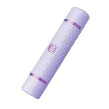 二合一女士电动剃毛器 - 干湿两用脱毛器，适用于比基尼线、眉毛、面部、腿部和腋下 - 便携式比基尼修剪器 - 可充电，无线 - 温和有效脱毛 - 紫色 - 查看 14
