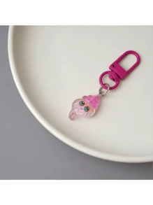Decoración colgante con animales marinos de colores hechos a mano con lentejuelas multiusos, decoración con lentejuelas coloridas para bolsos