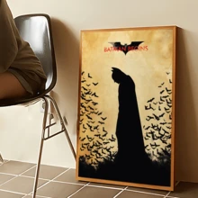 1/10PCS Beast Kingdom Batmans Poster Bar Paper Vintage Posters Wall Art Painting Bedroom Study Stickers Study Nordic Home Decor House Bar Room Wall Decor Movie Figures Home Decoration Painting Wall Art Bedroom Cartoons Decor Wallpaper Wall Bedroom Decoration - Không khung - Nhiều màu - Xem 8