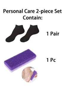 1 paar/1 set siliconen voetverzorgingssokken, voor droge, gebarsten hielvoeten en het verzachten van een ruwe huid, voetverzorgingstools voor vrouwen en mannen, ideaal voor pedicure, voetverzorging thuis, sokken met hoge elastische absorptie en druk, geschikt om te combineren met massage- en hydraterende gelvoetverzorging