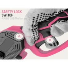 Mini Chainsaw 6 Inch Cordless, Electric Handheld Chainsaw Battery Powered, Rechargeable Cordless Chainsaw, Handheld Chainsaw For Tree Branches, Yard, Home And Garden, Time Saving Tool