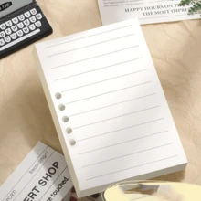 Sổ tay bìa cứng A7 mini 4/2/1, Sổ ghi chép di động dễ thương, Màu sắc Macaron rực rỡ, Sổ tay bỏ túi, Sổ tay rời tiếng Anh, Đồ dùng học tập, Quay lại trường học - A7 - Xem 14