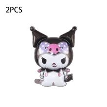 Sanrio Sanrio Party Balloons, Hello Kitty, Kuromi Cartoon Character Theme Party Balloon Set, Surprise Atmosphere Creating Decoration, Birthday Party Decorations Balloons, Cinnamoroll, Suitable For Friend Gatherings, Family Meals As Scene Decorations