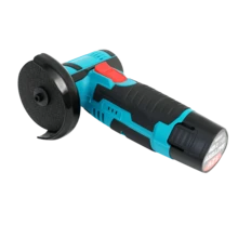 Cordless Angle Grinder Kit - 16800RPM Brushless Electric Metal Grinder With 3-1/4" Cutting Wheel, Flap Wheel, And Wool Carving Wheel For Precision Cutting & Grinding, AG0200S Tools - 藍色 - 查看 6