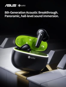ASUS 华硕入耳式无线耳机，ANC 降噪模式，大容量充电盒可延长电池寿命，内置麦克风，高清通话，无线 5.4 低延迟，非常适合运动/通勤/游戏。 - 黑色 - 查看 4