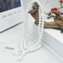 4pcs/Set 99pcs 10mm Bead Middle Eastern Style Tassel Pendant Misbaha Hand Chain - Color Mixing - View 6