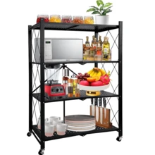 Storage Island & Carts - Black - View 5